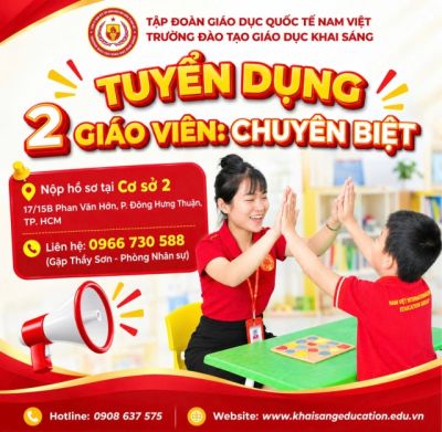 TH&Ocirc;NG B&Aacute;O TUYỂN DỤNG GI&Aacute;O VI&Ecirc;N NĂM HỌC 2026-2027